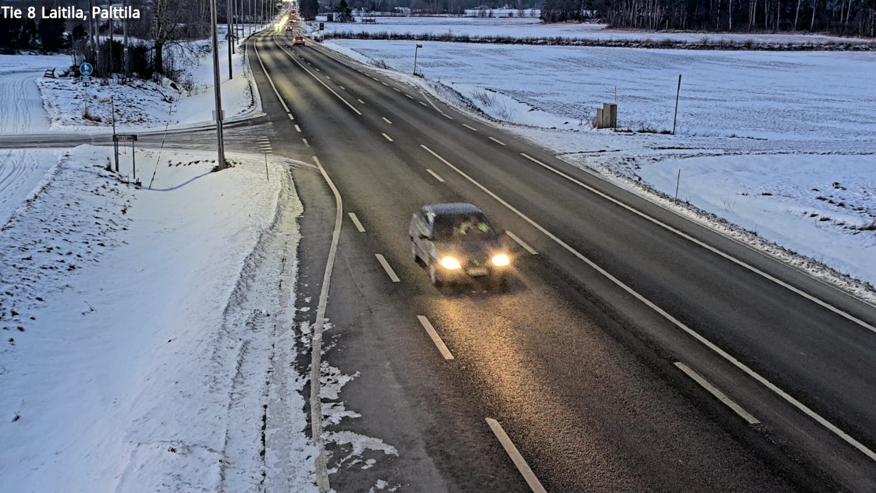 Kelikamerat Kuva Tie 8 Laitila, Palttila, Laitila, Varsinais-Suomi