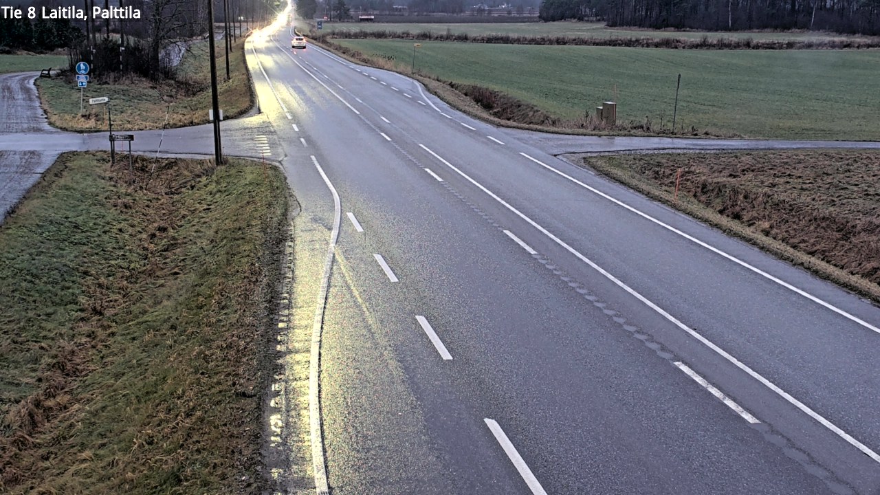 Weather Camera Image Väg 8 Laitila, Palttila, Laitila, Varsinais-Suomi