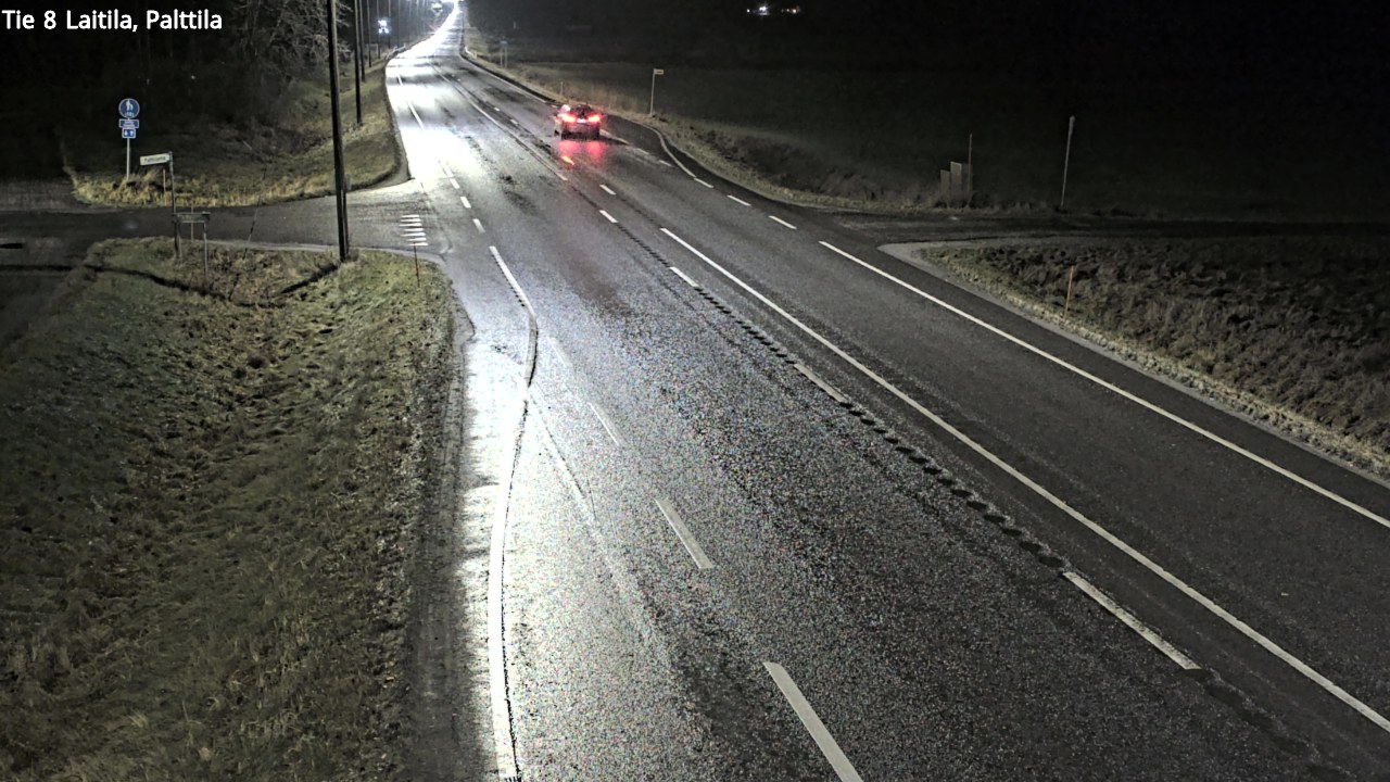Weather Camera Image Väg 8 Laitila, Palttila, Laitila, Varsinais-Suomi