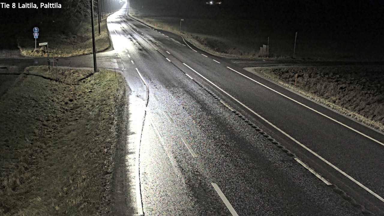 Weather Camera Image Road 8 Laitila, Palttila, Laitila, Varsinais-Suomi