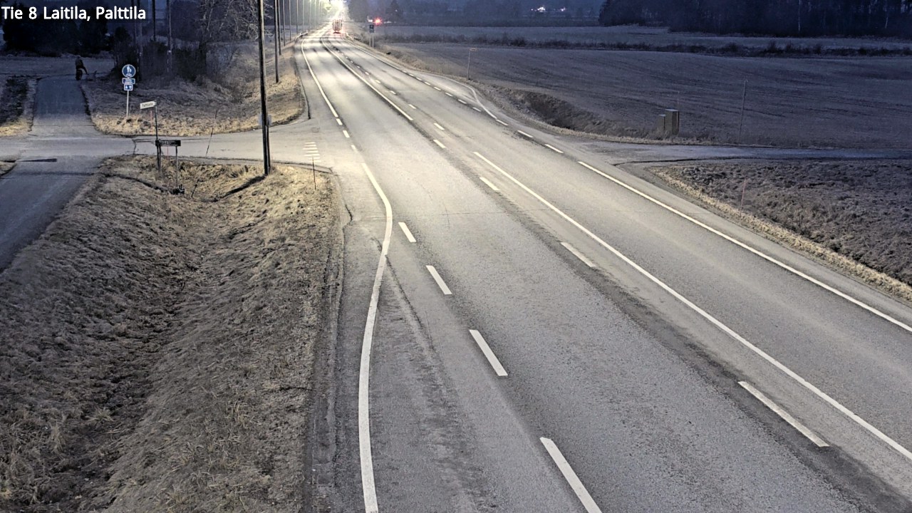 Weather Camera Image Road 8 Laitila, Palttila, Laitila, Varsinais-Suomi
