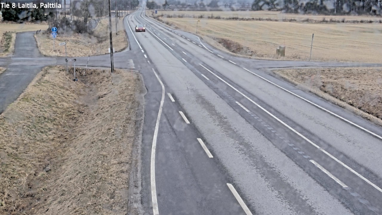 Weather Camera Image Väg 8 Laitila, Palttila, Laitila, Varsinais-Suomi