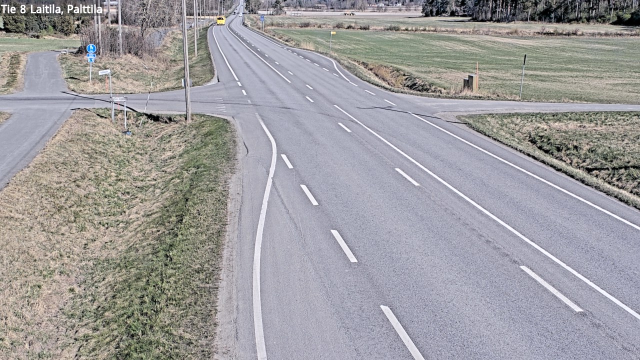 Kelikamerat Kuva Tie 8 Laitila, Palttila, Laitila, Varsinais-Suomi