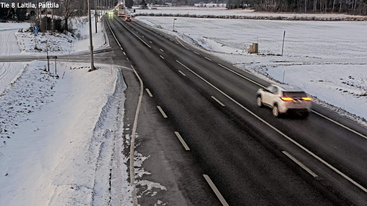 Kelikamerat Kuva Tie 8 Laitila, Palttila, Laitila, Varsinais-Suomi