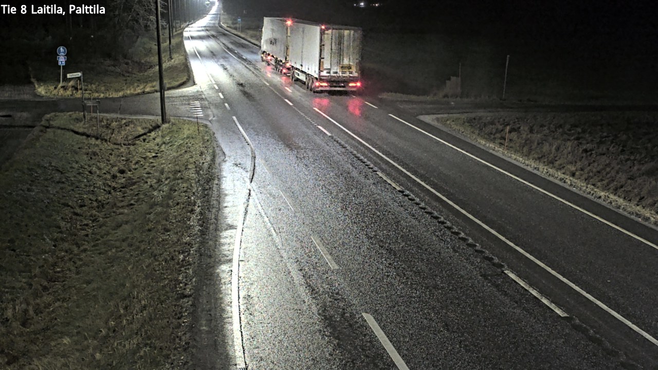 Weather Camera Image Väg 8 Laitila, Palttila, Laitila, Varsinais-Suomi