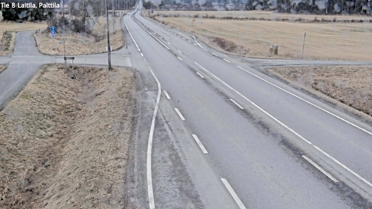 Weather Camera Image Väg 8 Laitila, Palttila, Laitila, Varsinais-Suomi