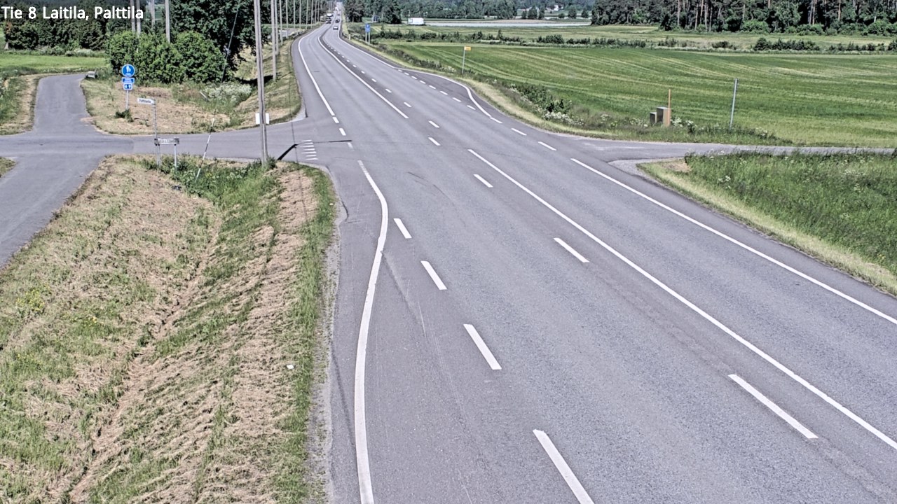 Kelikamerat Kuva Tie 8 Laitila, Palttila, Laitila, Varsinais-Suomi