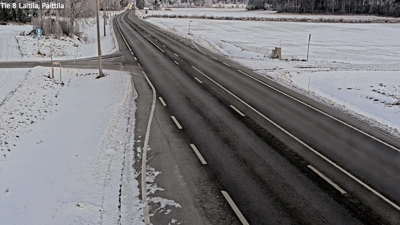 Kelikamerat Kuva Tie 8 Laitila, Palttila, Laitila, Varsinais-Suomi