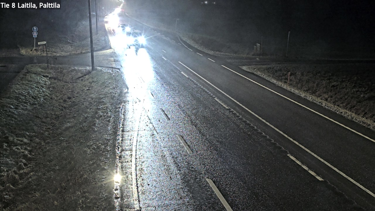 Weather Camera Image Road 8 Laitila, Palttila, Laitila, Varsinais-Suomi
