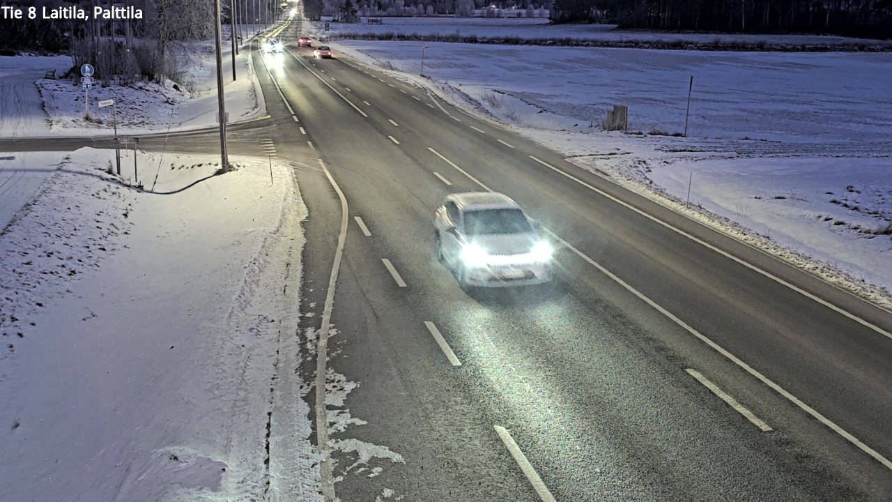 Kelikamerat Kuva Tie 8 Laitila, Palttila, Laitila, Varsinais-Suomi