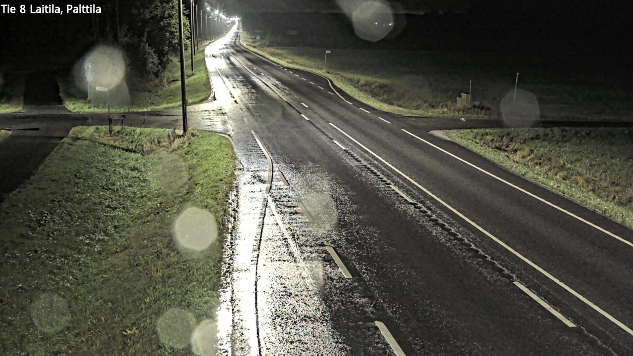 Weather Camera Image Road 8 Laitila, Palttila, Laitila, Varsinais-Suomi