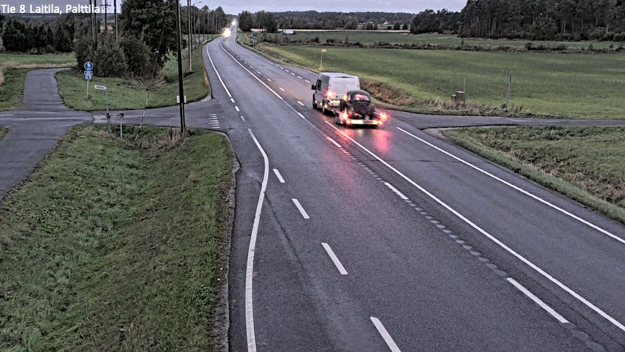 Weather Camera Image Road 8 Laitila, Palttila, Laitila, Varsinais-Suomi