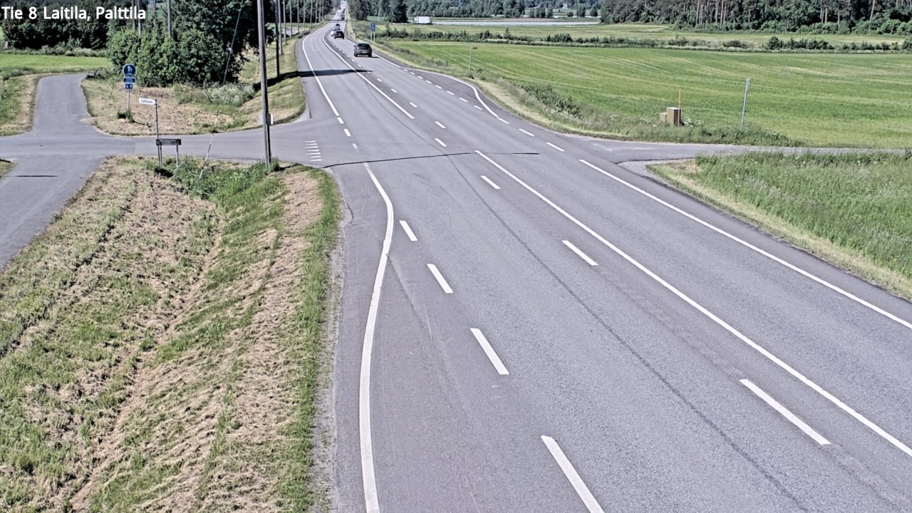 Kelikamerat Kuva Tie 8 Laitila, Palttila, Laitila, Varsinais-Suomi
