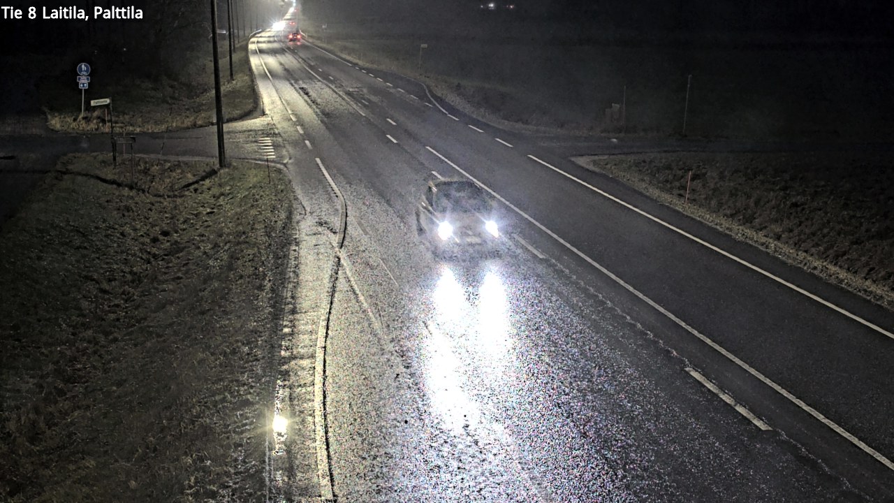 Weather Camera Image Road 8 Laitila, Palttila, Laitila, Varsinais-Suomi