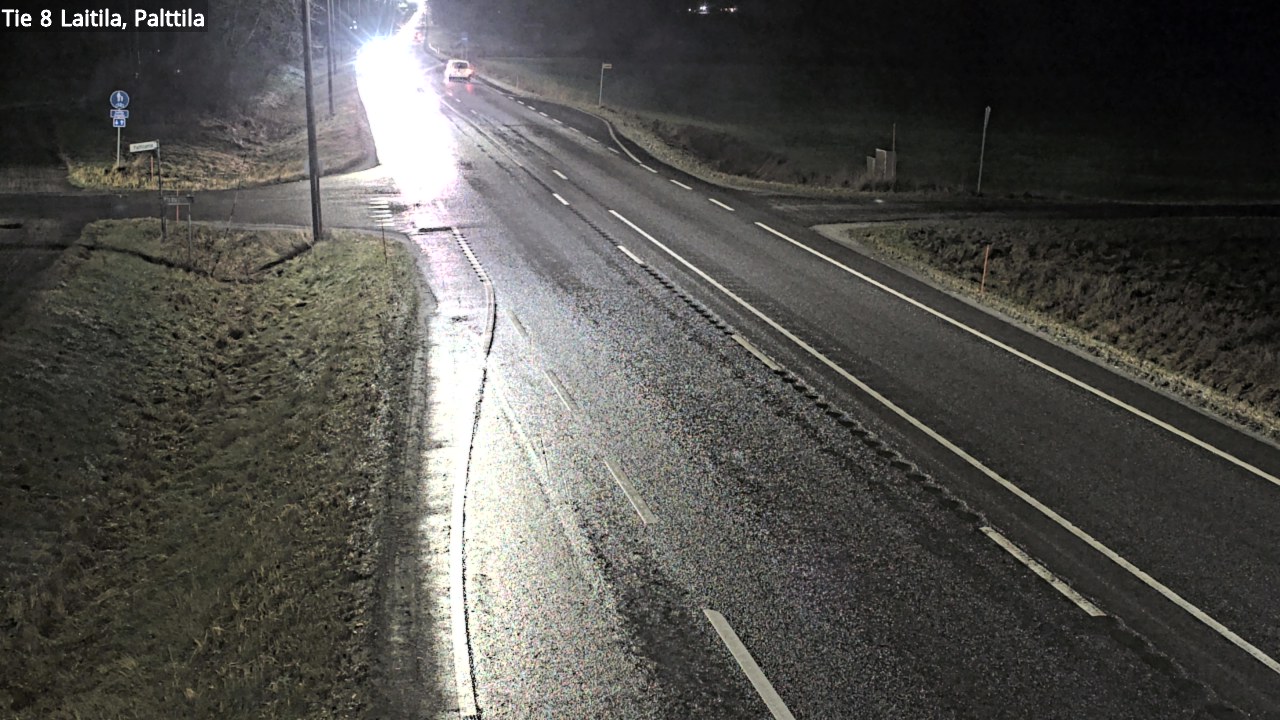 Weather Camera Image Väg 8 Laitila, Palttila, Laitila, Varsinais-Suomi