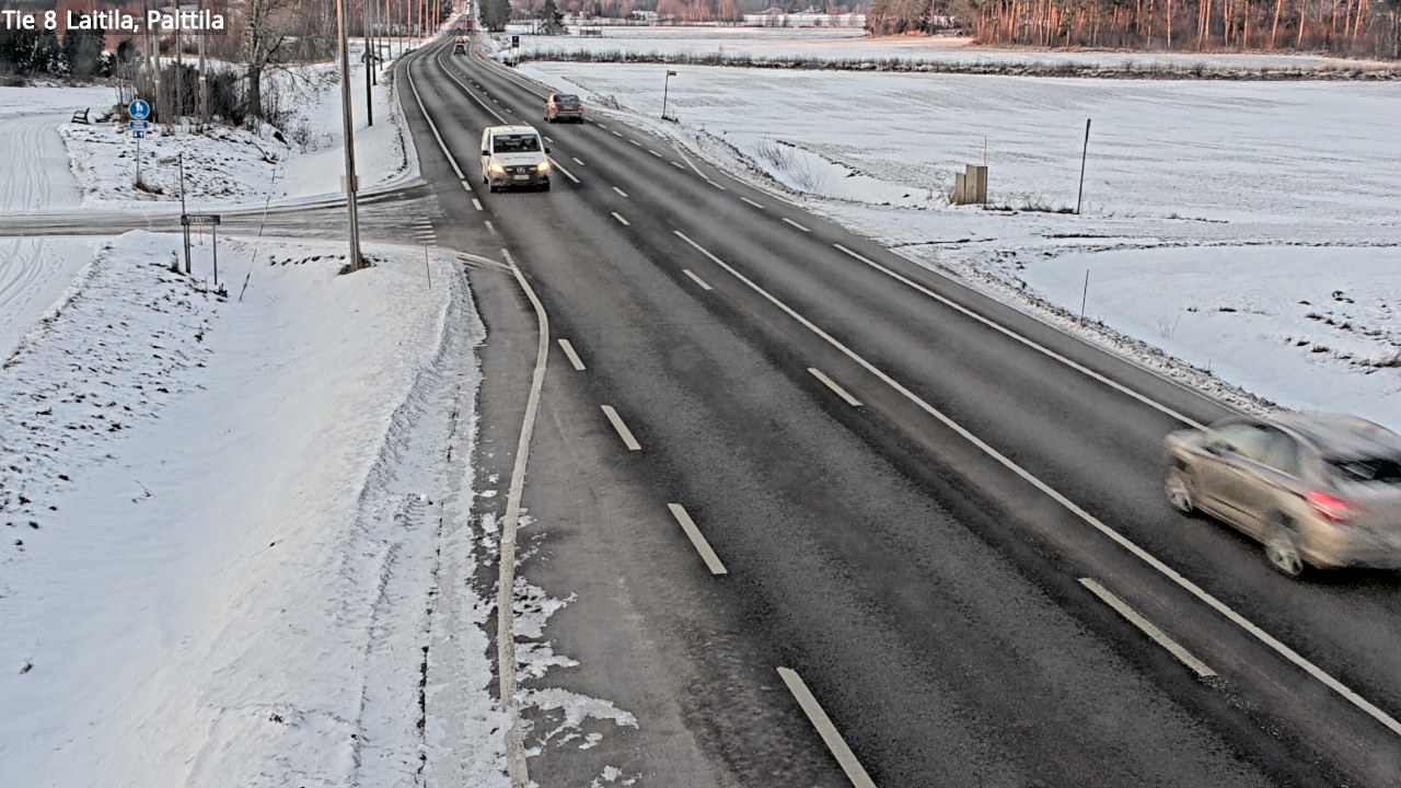 Kelikamerat Kuva Tie 8 Laitila, Palttila, Laitila, Varsinais-Suomi