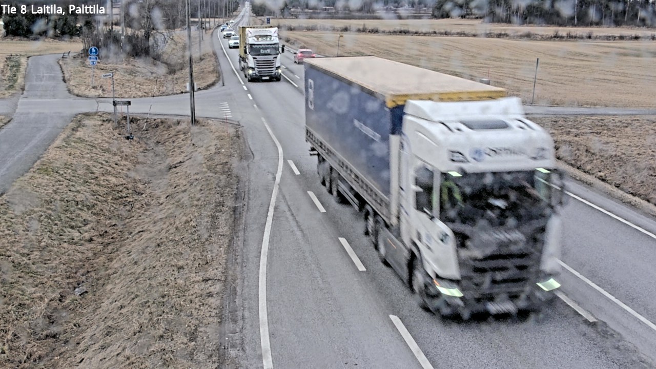 Kelikamerat Kuva Tie 8 Laitila, Palttila, Laitila, Varsinais-Suomi