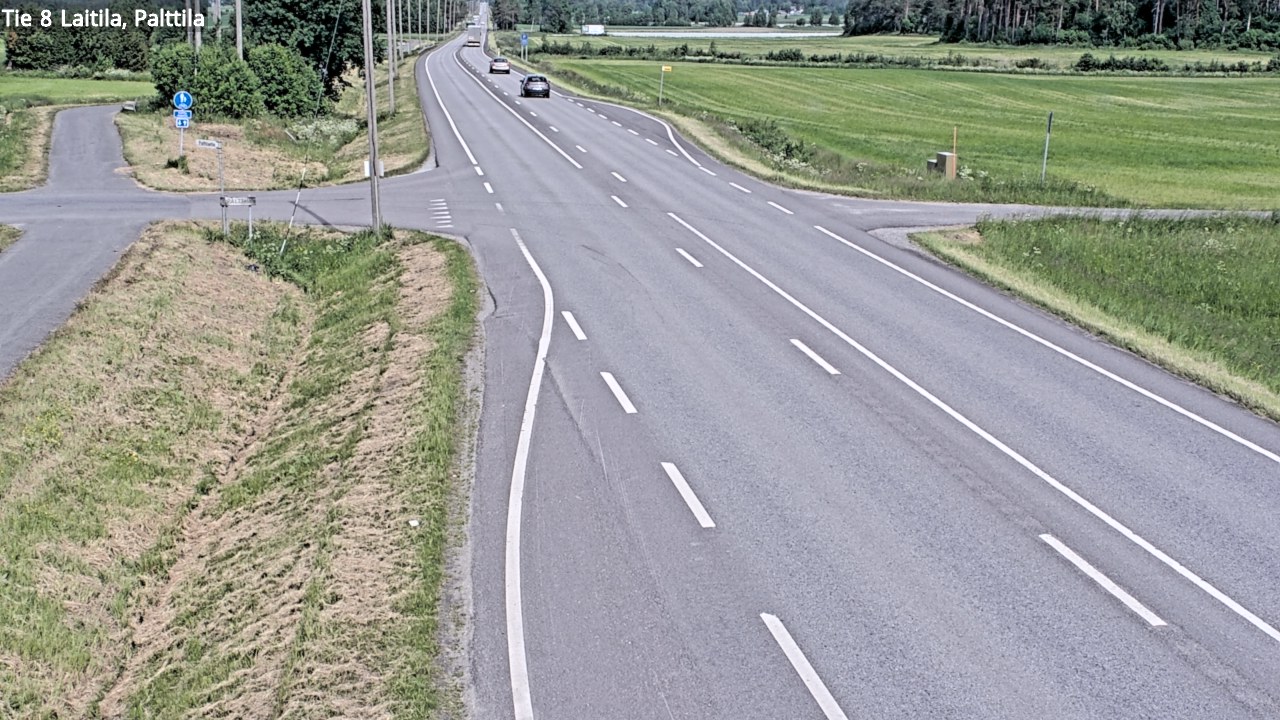 Kelikamerat Kuva Tie 8 Laitila, Palttila, Laitila, Varsinais-Suomi