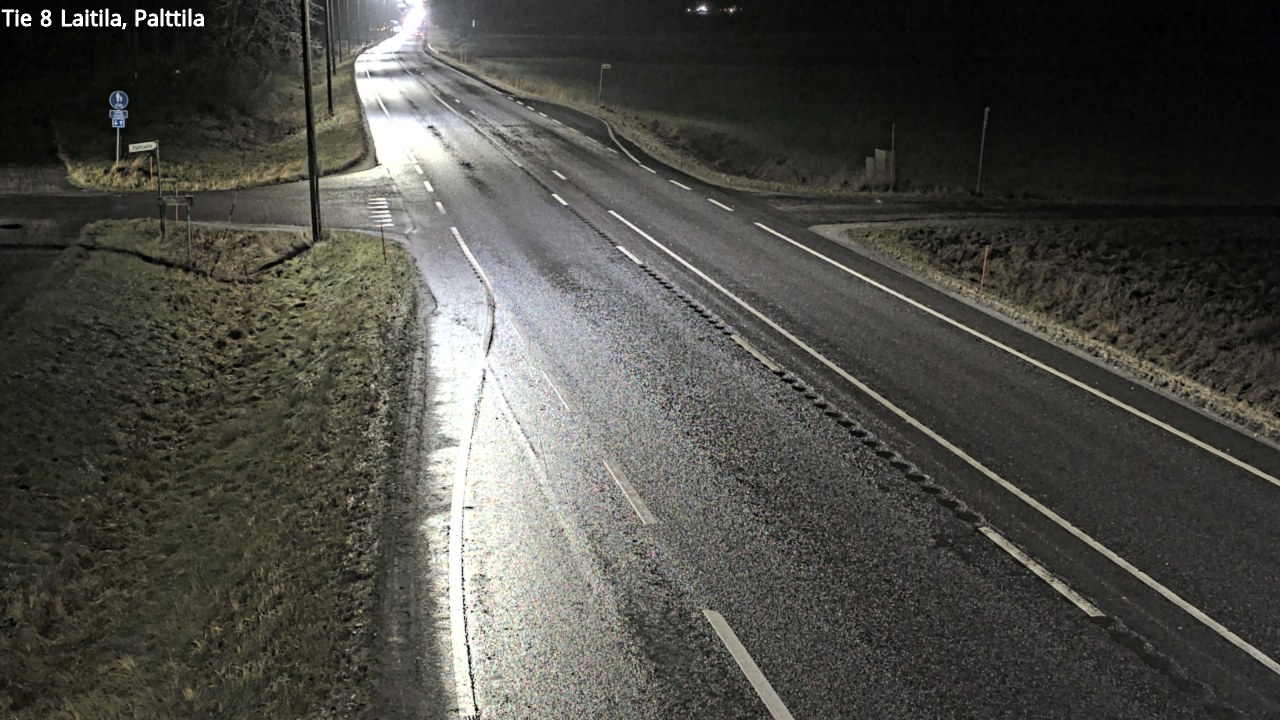 Weather Camera Image Väg 8 Laitila, Palttila, Laitila, Varsinais-Suomi
