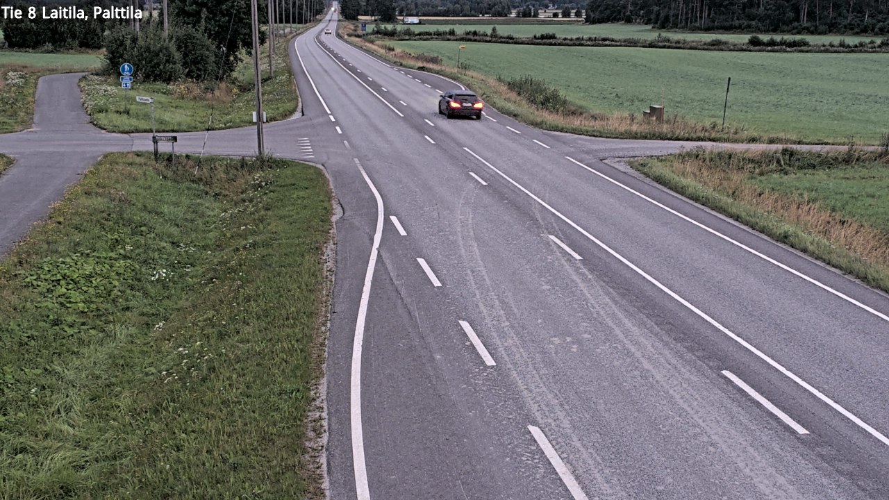 Weather Camera Image Road 8 Laitila, Palttila, Laitila, Varsinais-Suomi