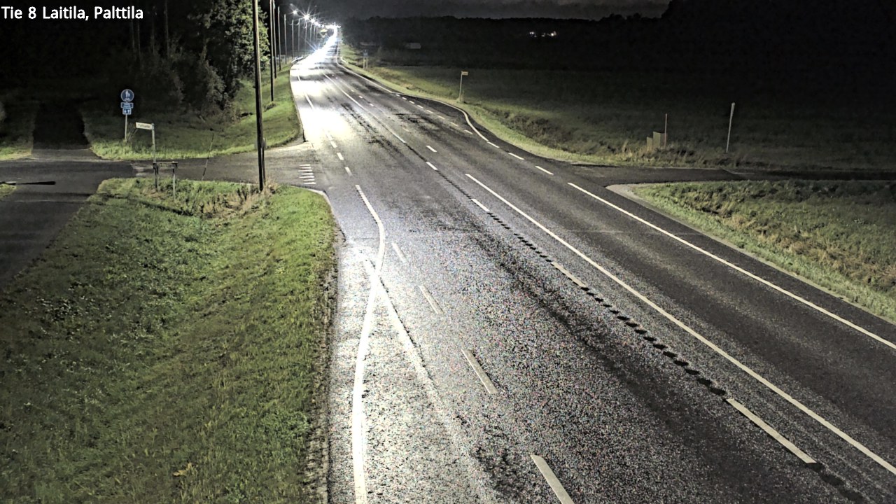Weather Camera Image Road 8 Laitila, Palttila, Laitila, Varsinais-Suomi