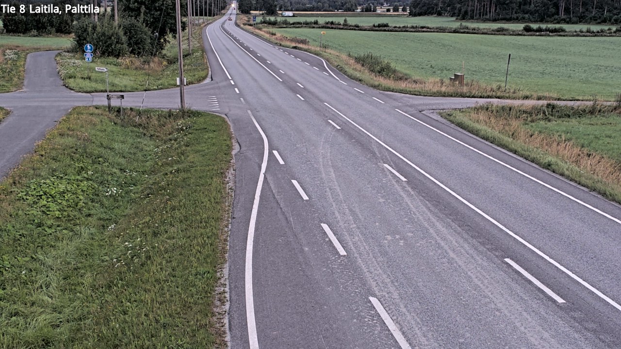 Weather Camera Image Road 8 Laitila, Palttila, Laitila, Varsinais-Suomi