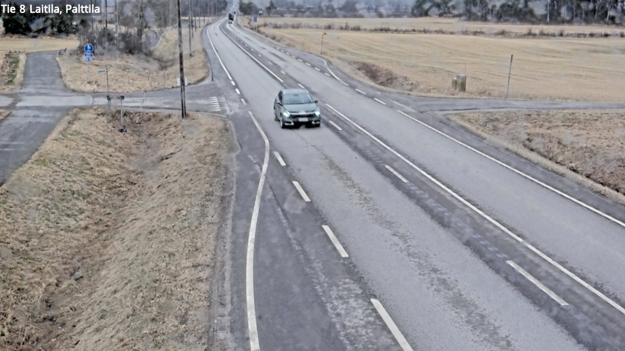 Weather Camera Image Väg 8 Laitila, Palttila, Laitila, Varsinais-Suomi