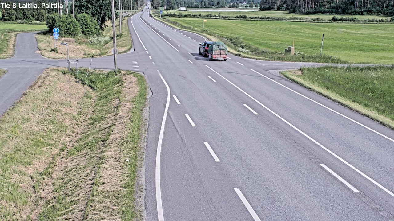 Kelikamerat Kuva Tie 8 Laitila, Palttila, Laitila, Varsinais-Suomi