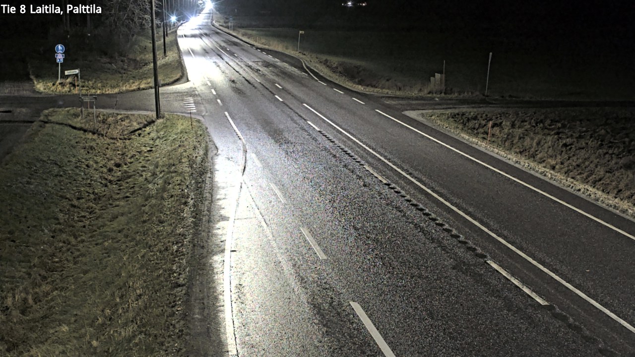 Weather Camera Image Väg 8 Laitila, Palttila, Laitila, Varsinais-Suomi