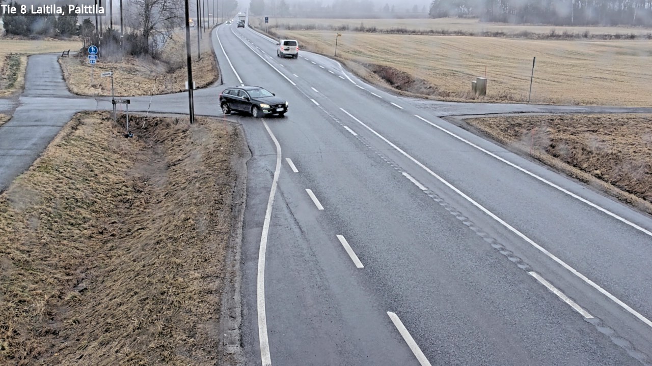 Kelikamerat Kuva Tie 8 Laitila, Palttila, Laitila, Varsinais-Suomi
