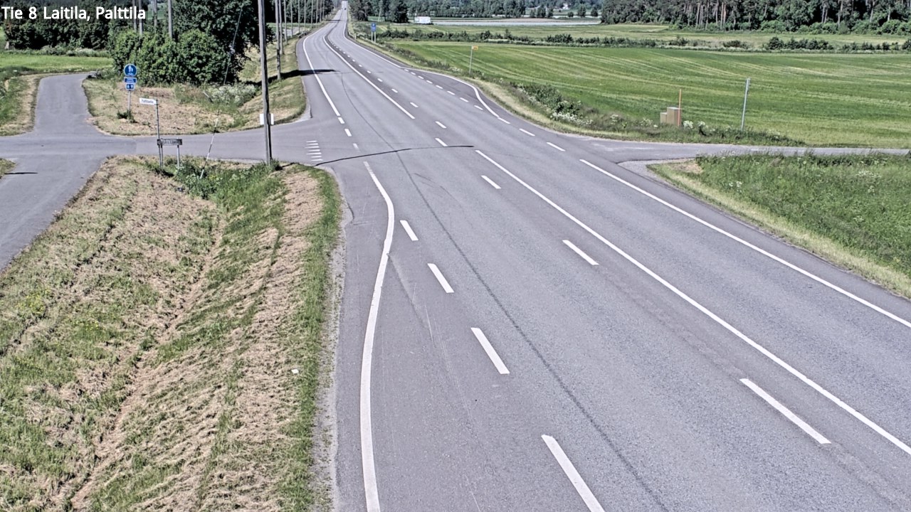 Kelikamerat Kuva Tie 8 Laitila, Palttila, Laitila, Varsinais-Suomi