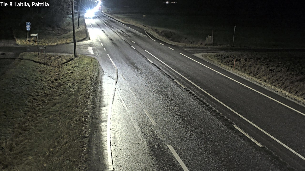 Weather Camera Image Väg 8 Laitila, Palttila, Laitila, Varsinais-Suomi