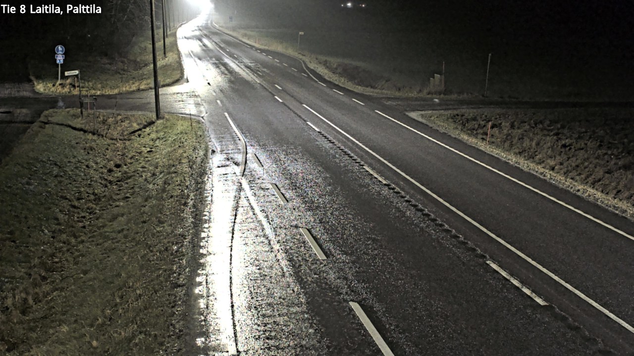 Weather Camera Image Road 8 Laitila, Palttila, Laitila, Varsinais-Suomi