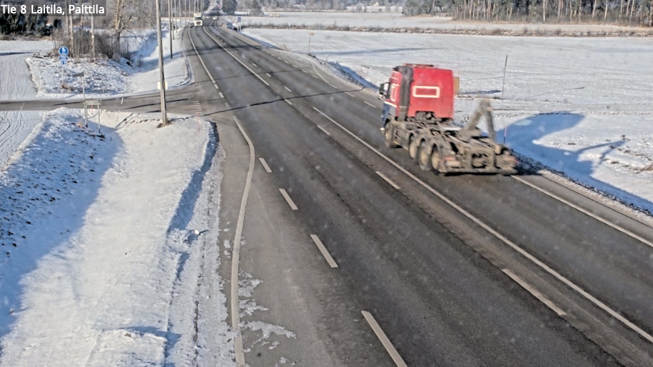 Kelikamerat Kuva Tie 8 Laitila, Palttila, Laitila, Varsinais-Suomi