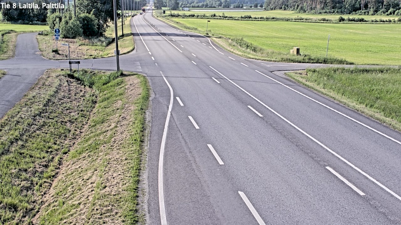 Kelikamerat Kuva Tie 8 Laitila, Palttila, Laitila, Varsinais-Suomi