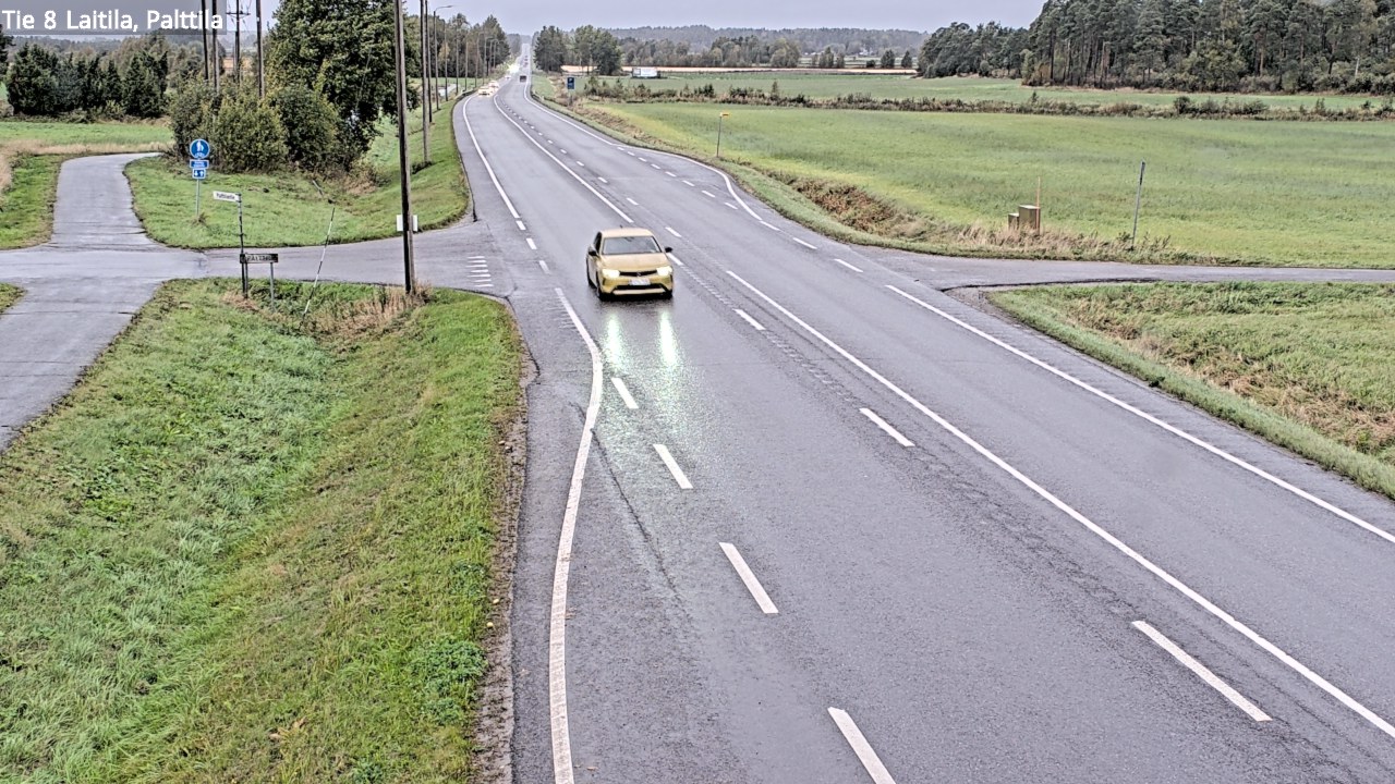 Weather Camera Image Road 8 Laitila, Palttila, Laitila, Varsinais-Suomi