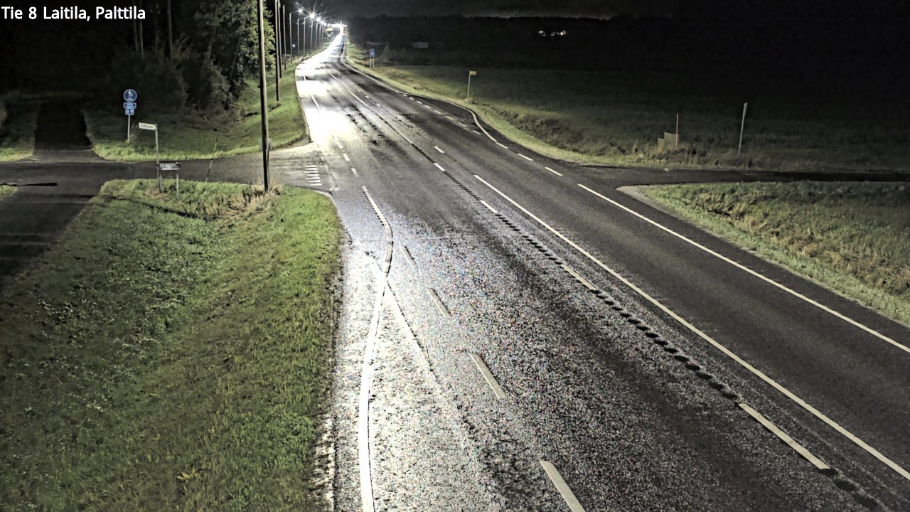 Weather Camera Image Road 8 Laitila, Palttila, Laitila, Varsinais-Suomi