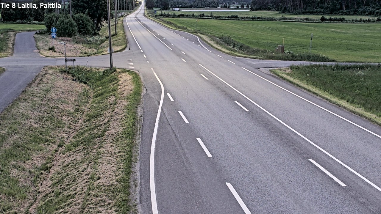 Kelikamerat Kuva Tie 8 Laitila, Palttila, Laitila, Varsinais-Suomi