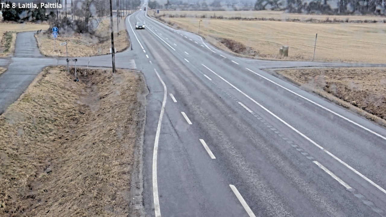 Weather Camera Image Väg 8 Laitila, Palttila, Laitila, Varsinais-Suomi