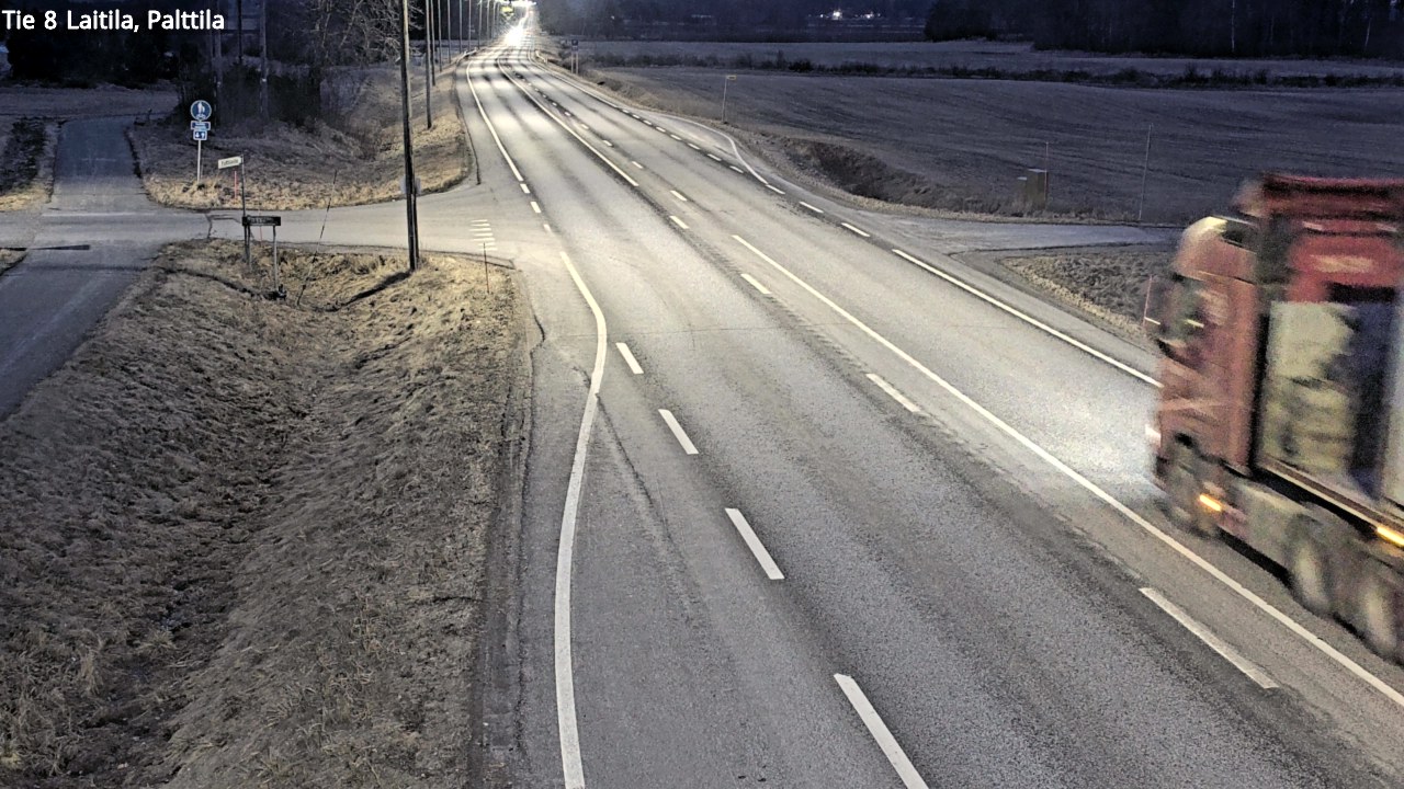 Kelikamerat Kuva Tie 8 Laitila, Palttila, Laitila, Varsinais-Suomi