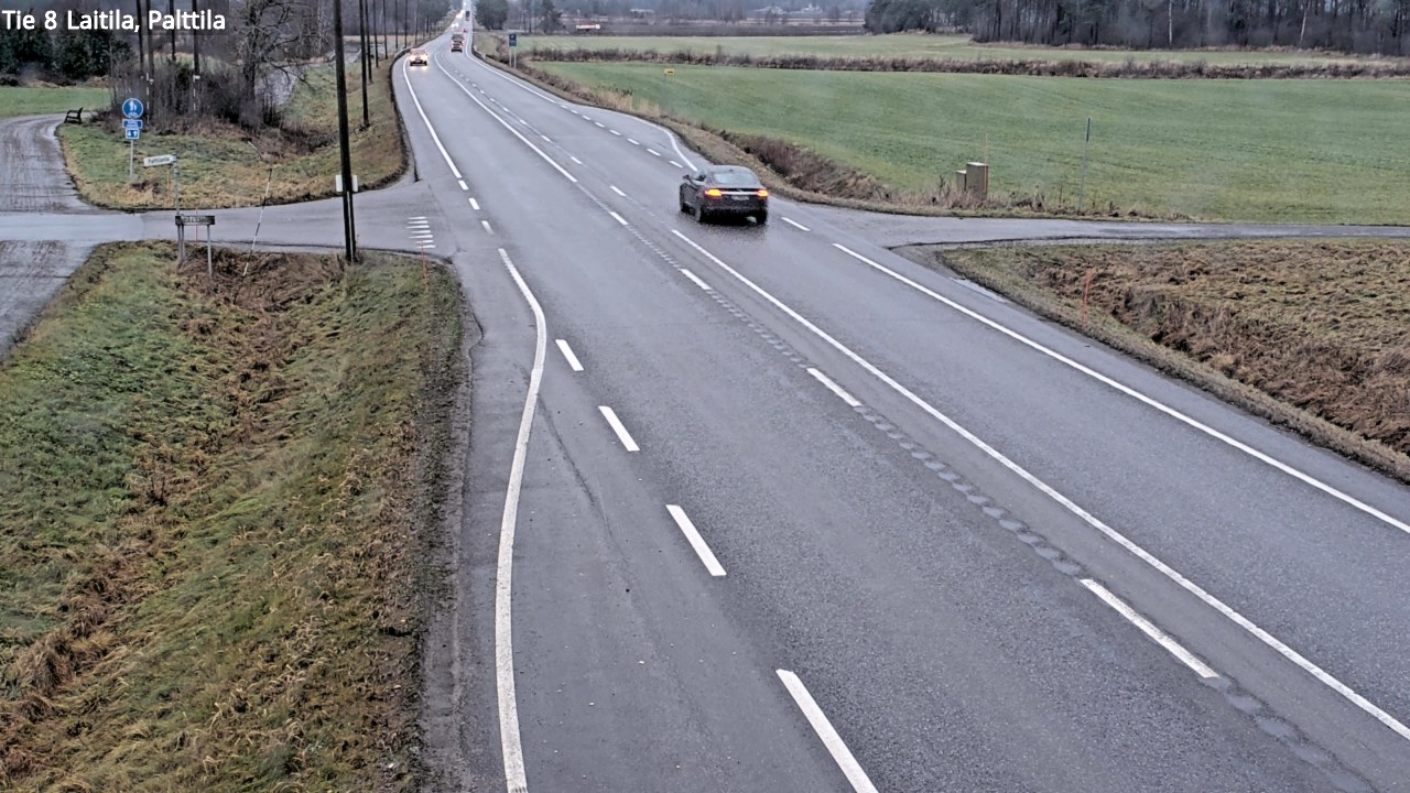 Weather Camera Image Road 8 Laitila, Palttila, Laitila, Varsinais-Suomi