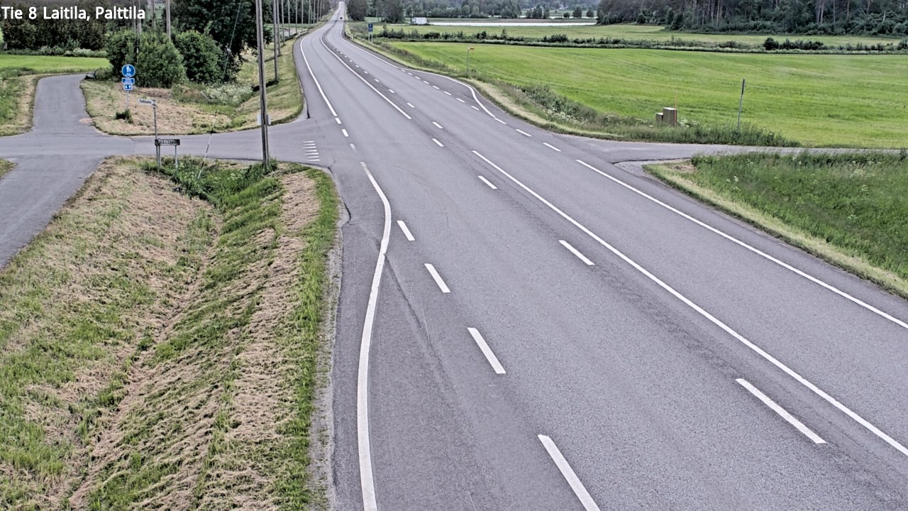 Kelikamerat Kuva Tie 8 Laitila, Palttila, Laitila, Varsinais-Suomi