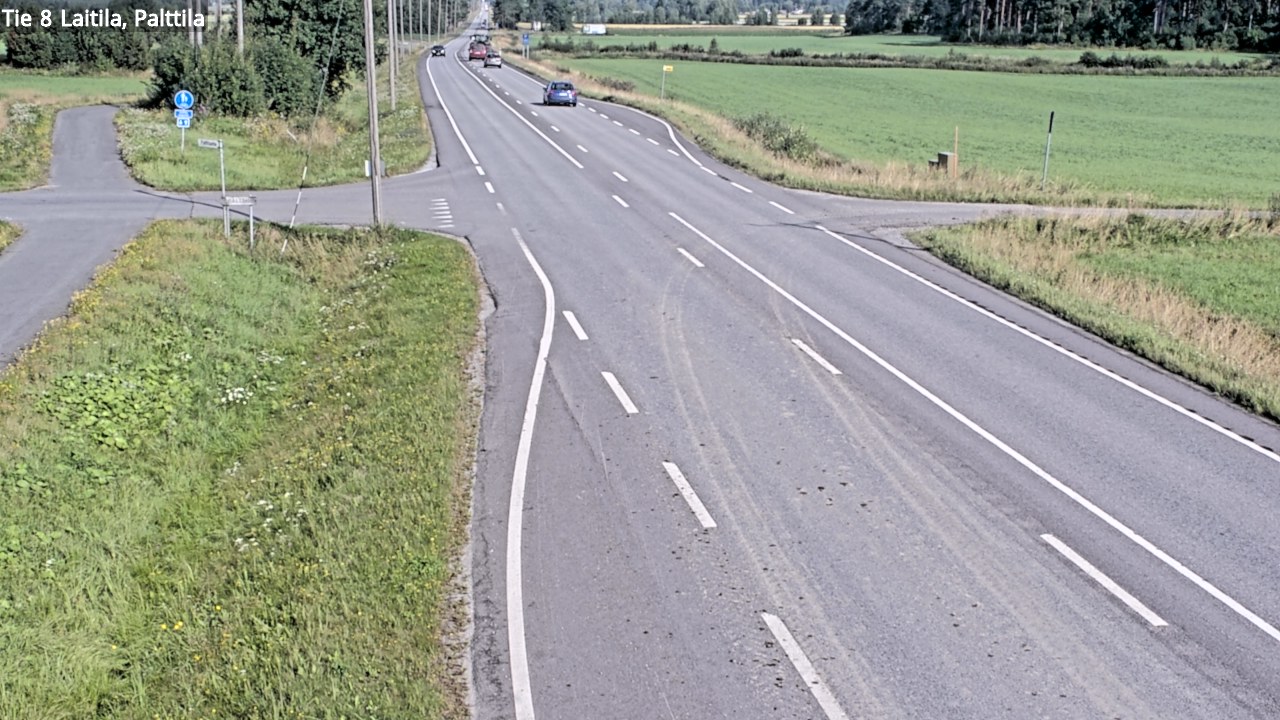 Kelikamerat Kuva Tie 8 Laitila, Palttila, Laitila, Varsinais-Suomi