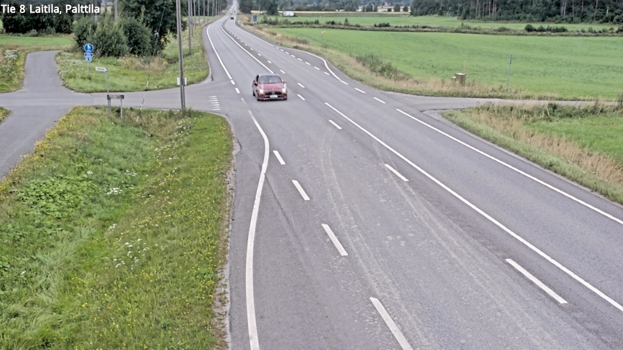 Weather Camera Image Road 8 Laitila, Palttila, Laitila, Varsinais-Suomi