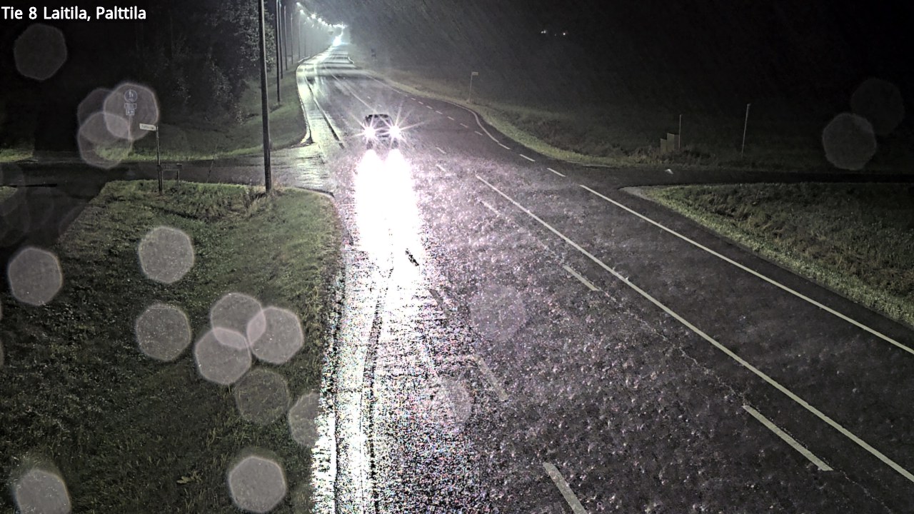 Weather Camera Image Road 8 Laitila, Palttila, Laitila, Varsinais-Suomi