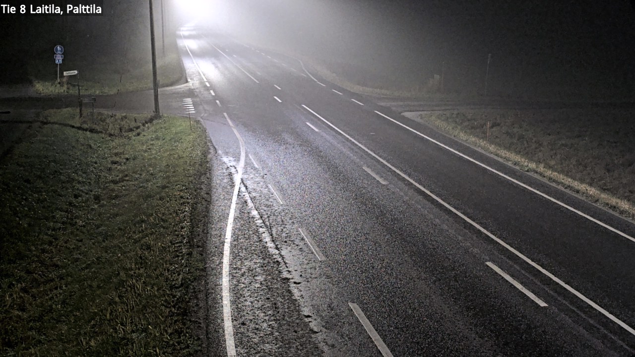 Kelikamerat Kuva Tie 8 Laitila, Palttila, Laitila, Varsinais-Suomi