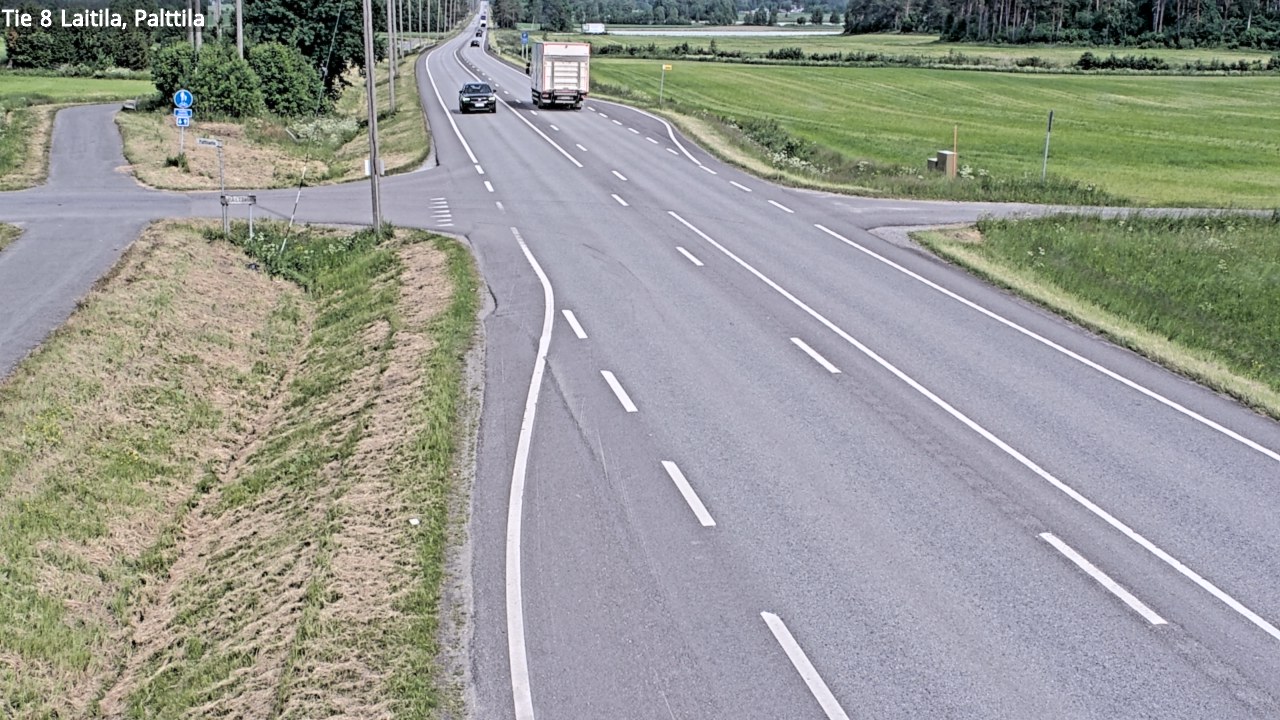 Kelikamerat Kuva Tie 8 Laitila, Palttila, Laitila, Varsinais-Suomi