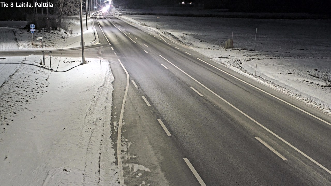 Weather Camera Image Road 8 Laitila, Palttila, Laitila, Varsinais-Suomi