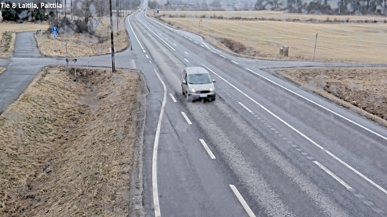 Weather Camera Image Väg 8 Laitila, Palttila, Laitila, Varsinais-Suomi