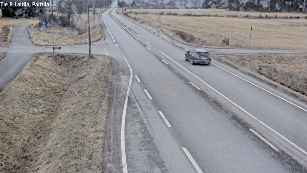 Weather Camera Image Väg 8 Laitila, Palttila, Laitila, Varsinais-Suomi